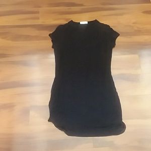 Comfortable black t-shirt dress
